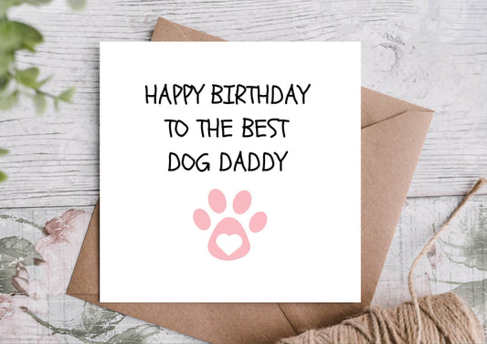 Birthday Card for the Dog Dad