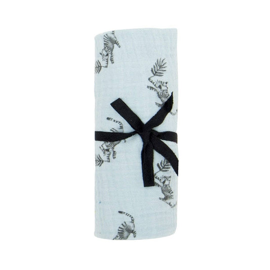 Rose in April - BIANCA SWADDLE TIGER LIGHT BLUE