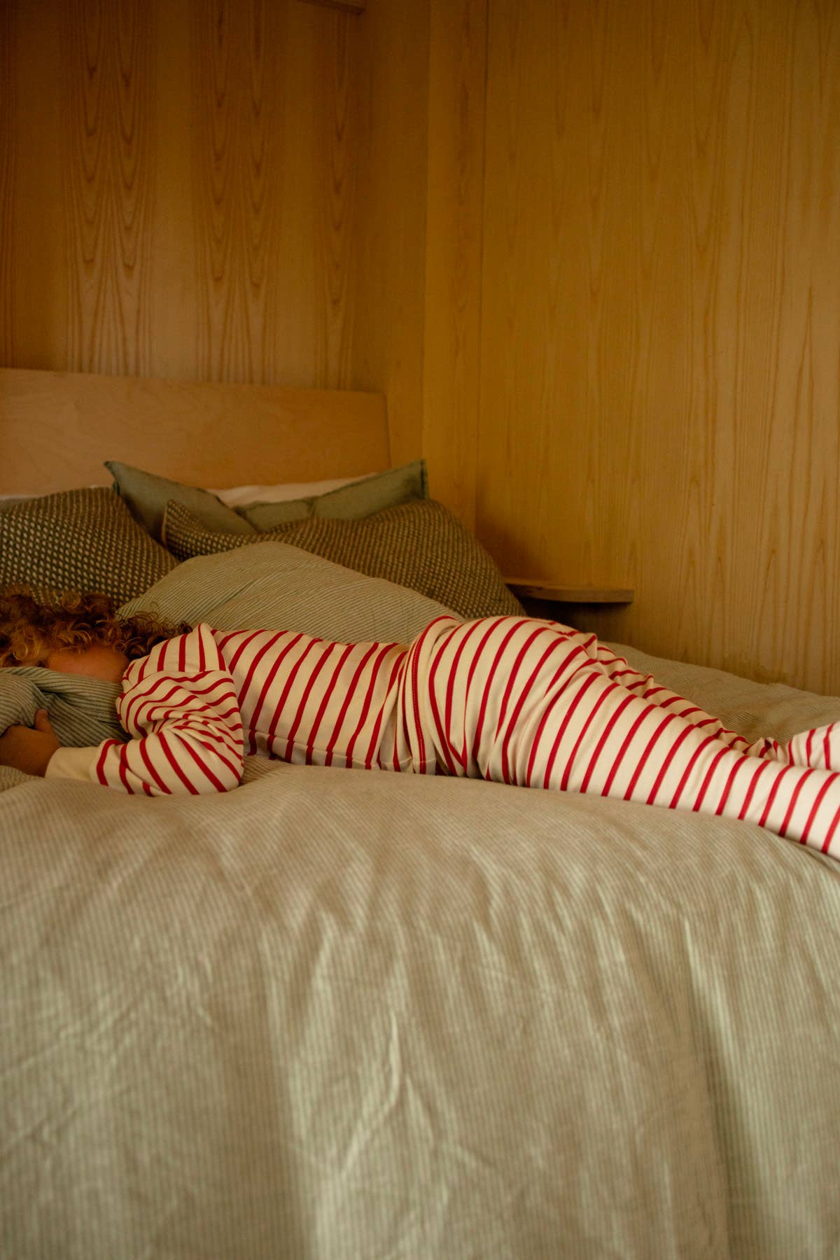 Sleepy Doe - KIDS CLASSIC SET | RED & OATMEAL BRETON