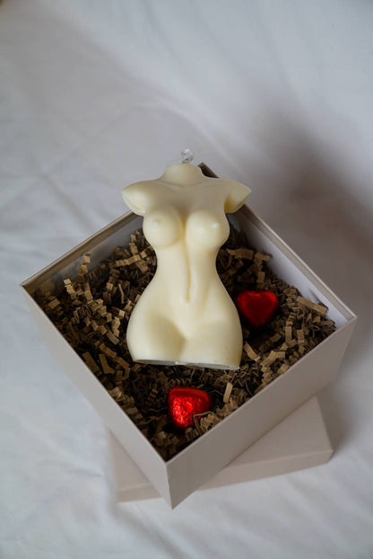 Female Naked Body XL Candle
