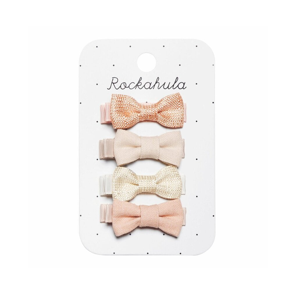 Rockahula Linen Mini bow Clip
