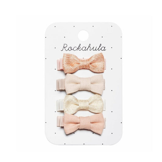 Rockahula Linen Mini bow Clip