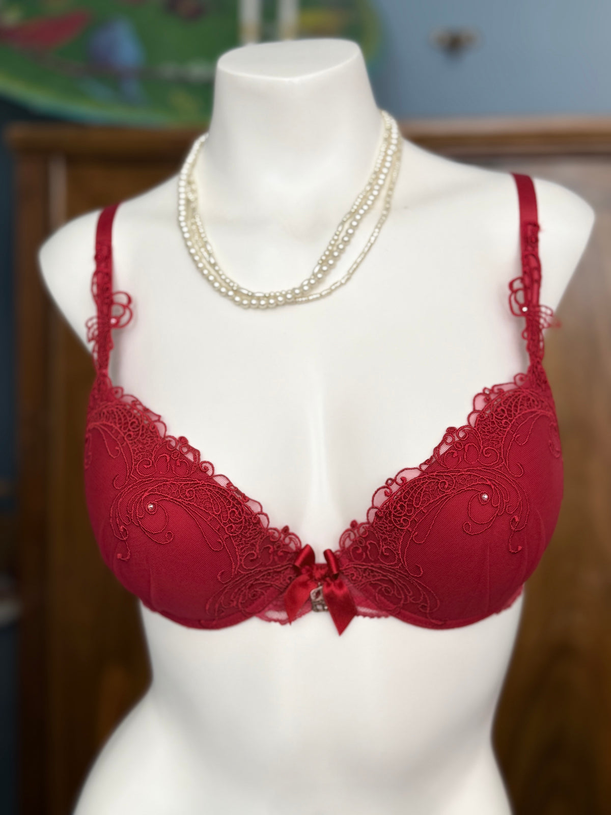 Lise Charmel Soir de Venise Padded Bra – Rouge Venise