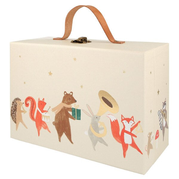 Meri Meri Wooden Marching Band Advent  Calender Suitcase