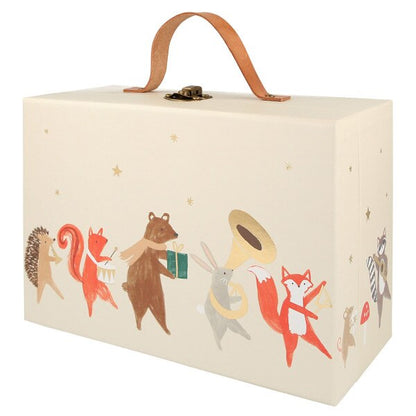 Meri Meri Wooden Marching Band Advent  Calender Suitcase