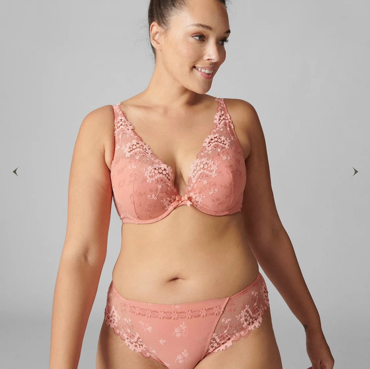 Simone Pérèle Wish Triangle Push-Up Bra | Rose Ginger
