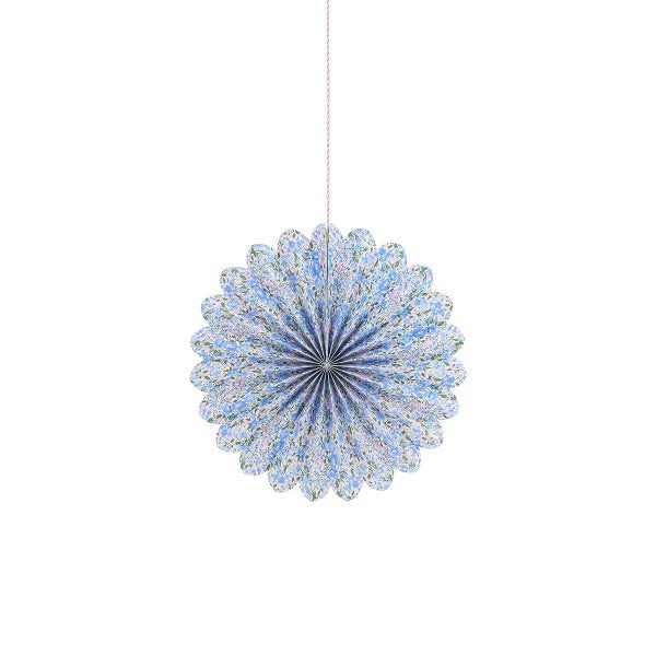 Meri Meri x Liberty Paper Pinwheel Decorations (Set of 6) | Liberty Party Decorations