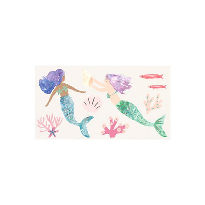 Meri Meri Large Mermaid Temporary Tattoos