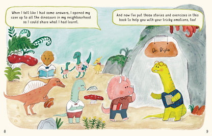 LITTLE DINOSAURS BIG FEELINGS.  Hardback. Swapna Haddow & Dr Diplo