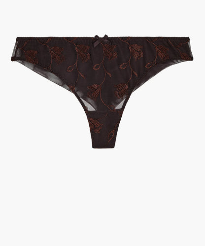 Aubade Softessence Tanga | Espresso
