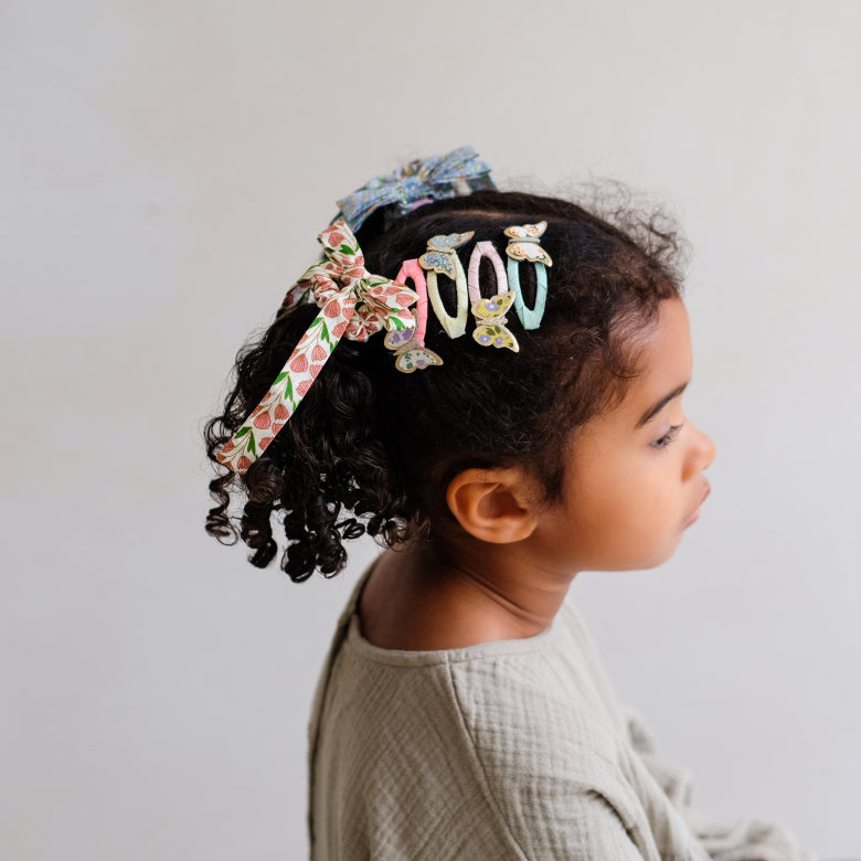 Mimi & Lula Floral Butterfly Clic Clacs | Butterfly Hair Clips for Children