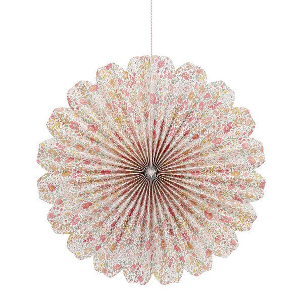 Meri Meri x Liberty Paper Pinwheel Decorations (Set of 6) | Liberty Party Decorations