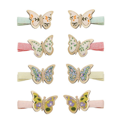 Mimi & Lula Floral Butterfly Mini Clips | Butterfly Hair Clips for Children