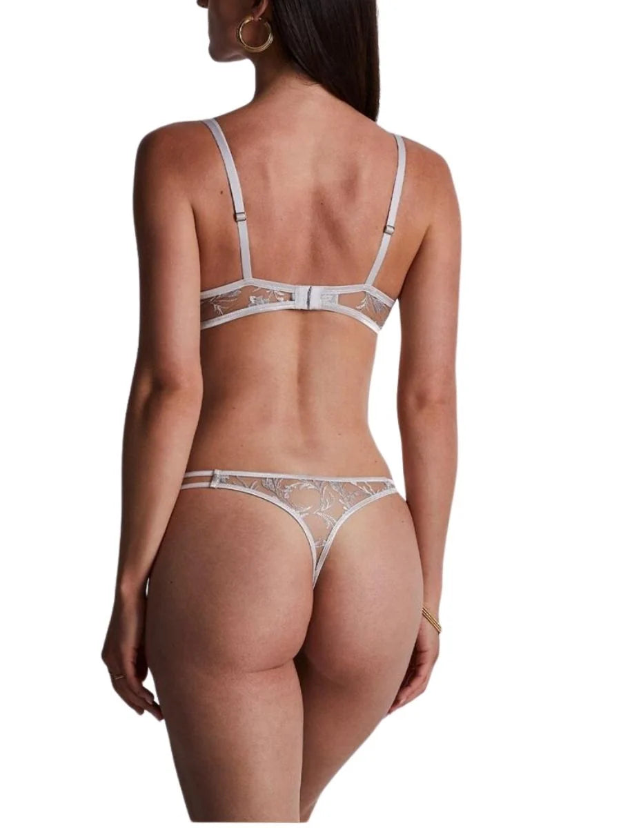 Aubade Magnetic Spell Ultra-Plunge Triangle Bra | Platinum