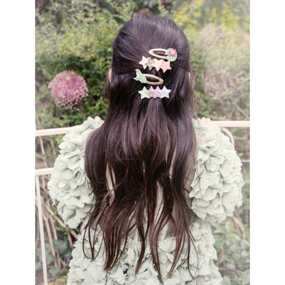 Rockahula Rainbow Shimmer Star Clips