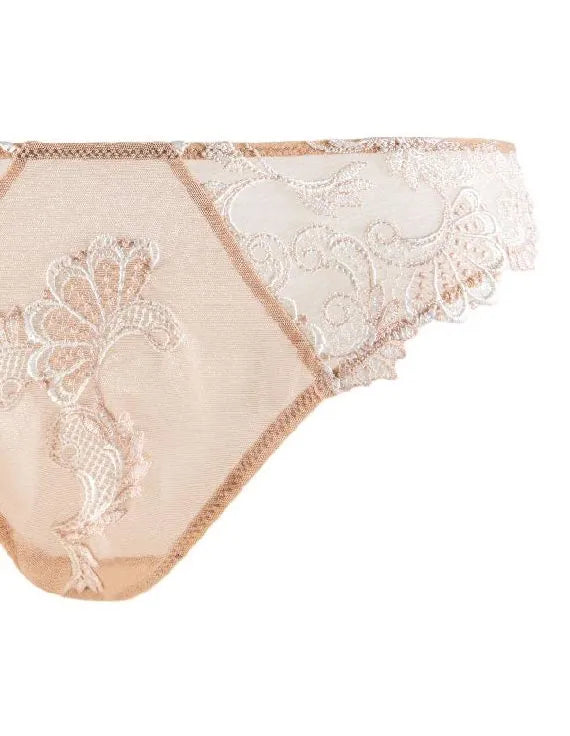 Lise Charmel Dressing Floral High-Waisted Brief | Ambre Nacre