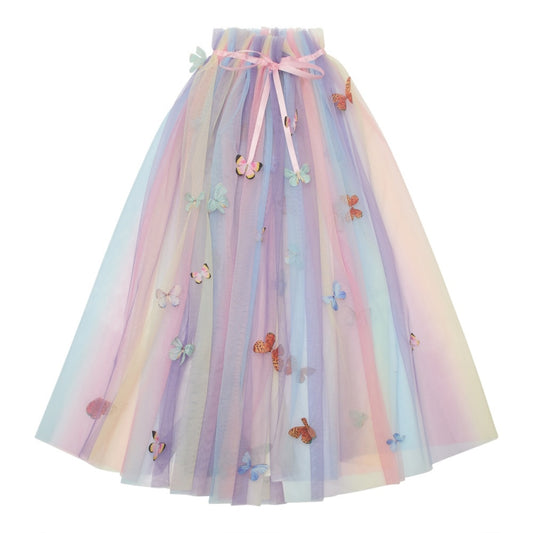 Butterfly Cape | Mimi and Lula | Multi Pastel Colour
