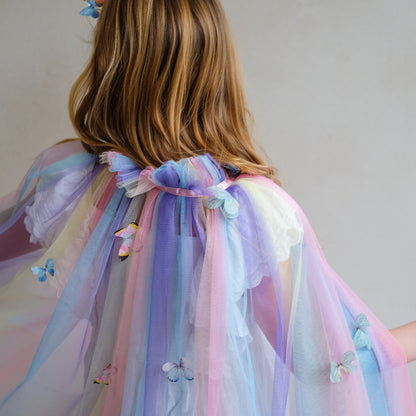 Butterfly Cape | Mimi and Lula | Multi Pastel Colour