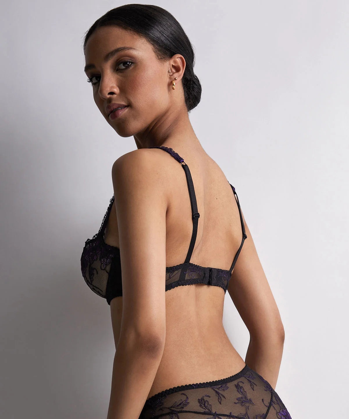 Aubade À Fleur de Toi Half Cup Bra – Dark Orchid