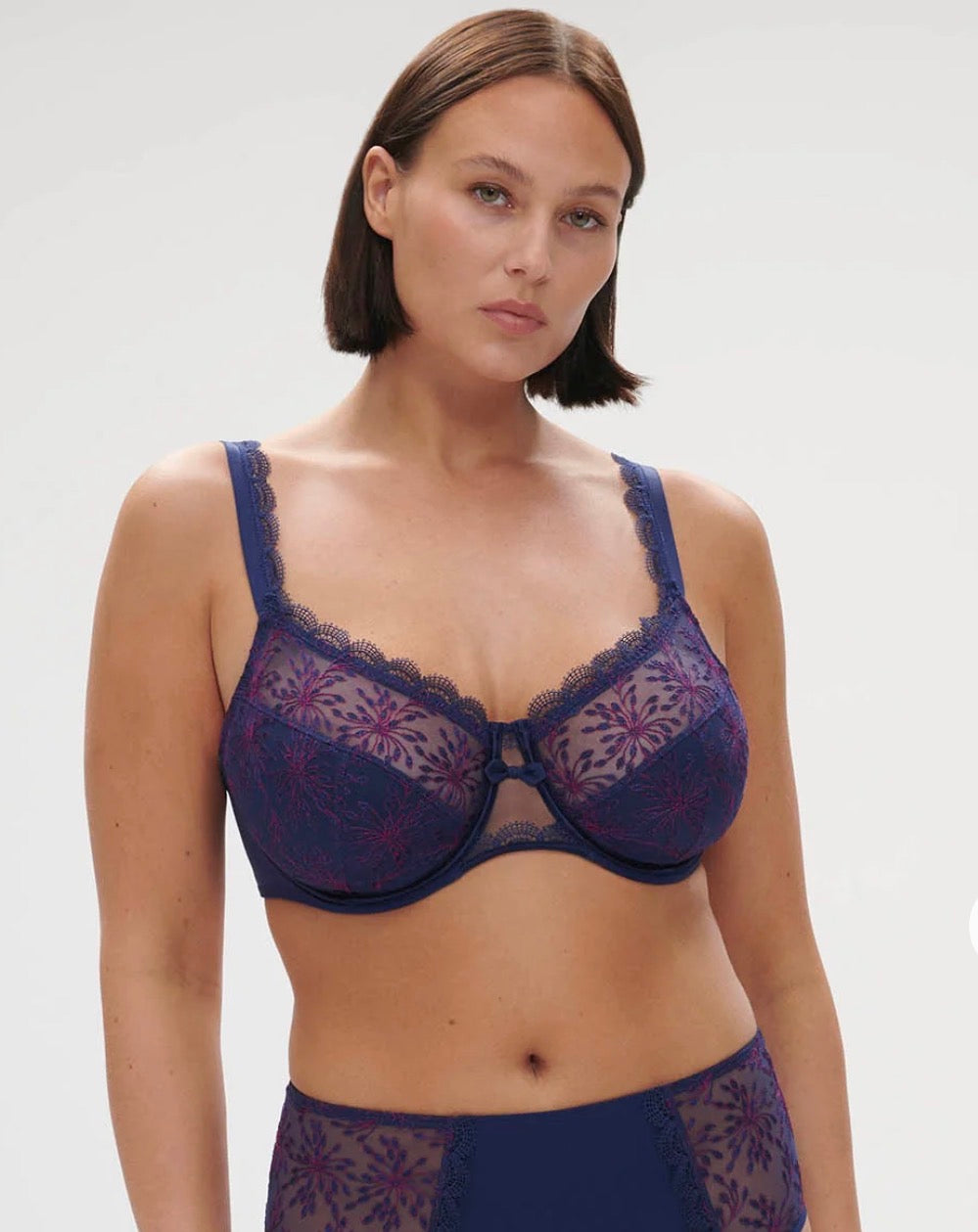 Simone Pérèle Singulière Full Cup Plunge Bra – Midnight