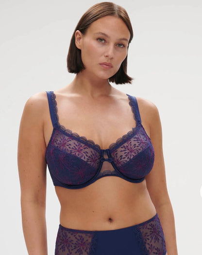 Simone Pérèle Singulière Full Cup Plunge Bra – Midnight