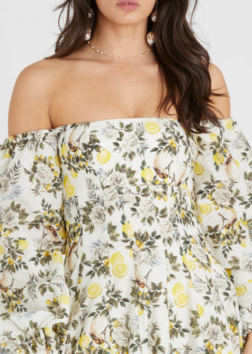 Clementine Greta Off the shoulder dress
