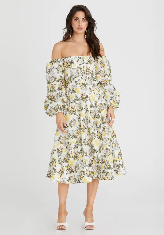 Clementine Greta Off the shoulder dress