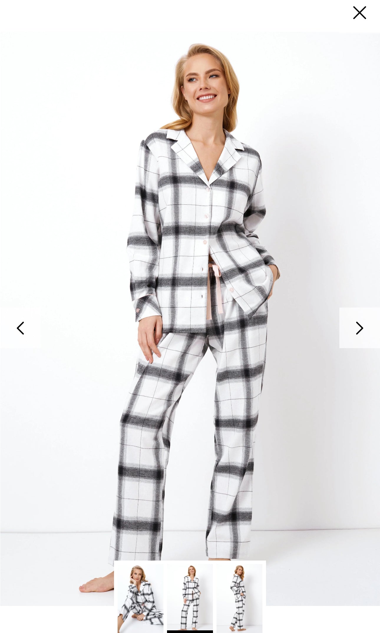 Aurelle Catalima brushed cotton pyjama