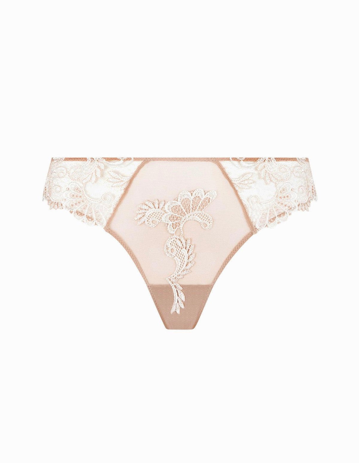 Lise Charmel Dressing Floral Italian Brief | Ambre Nacre