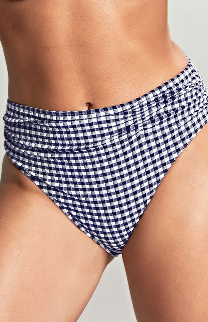 Midi Gather Bikini Bottoms