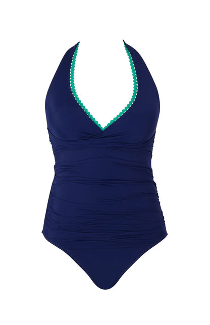 Panache Faye Halter Neck Swim Costume