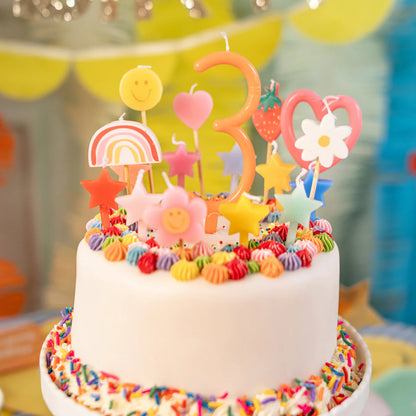 Meri Meri Slim Number Candles