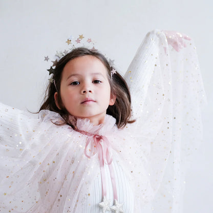 Mimi and Lula Pink Shooting Star Cape