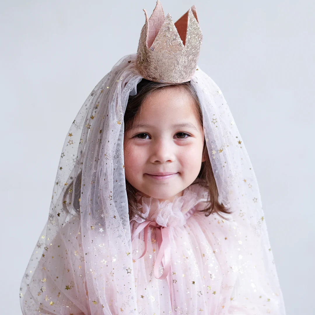 Mimi and Lula Pink Shooting Star Cape