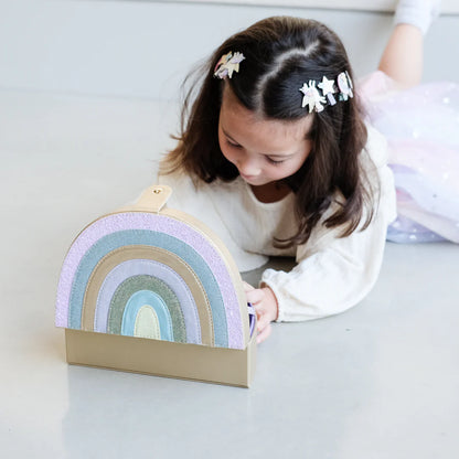 Mimi and Lula Rainbow Jewellery Box