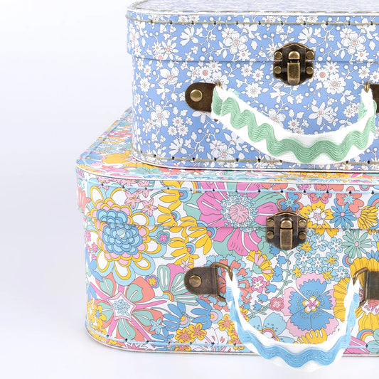 Meri Meri X Liberty Suitcases (x2)