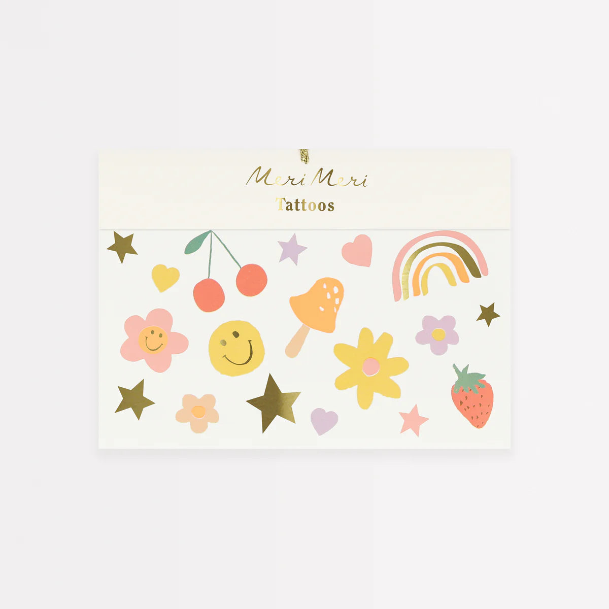Meri Meri Happy Icons Tattoos