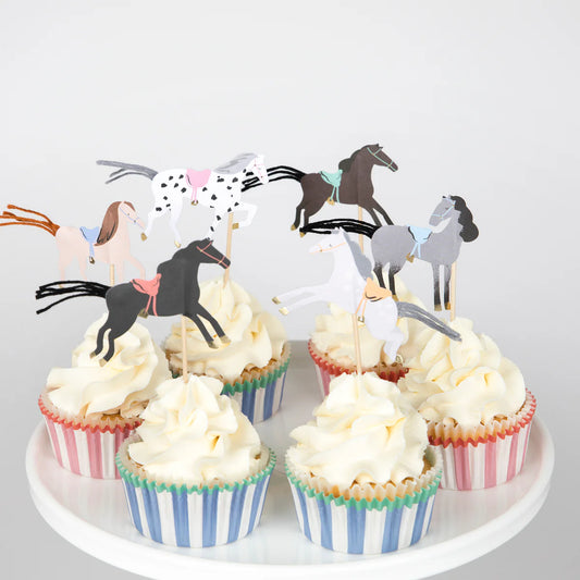 Meri Meri Horse Cupcake Kit (x24 toppers)