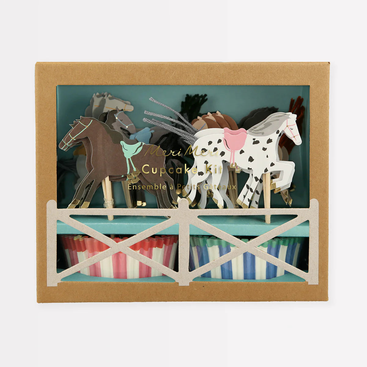 Meri Meri Horse Cupcake Kit (x24 toppers)