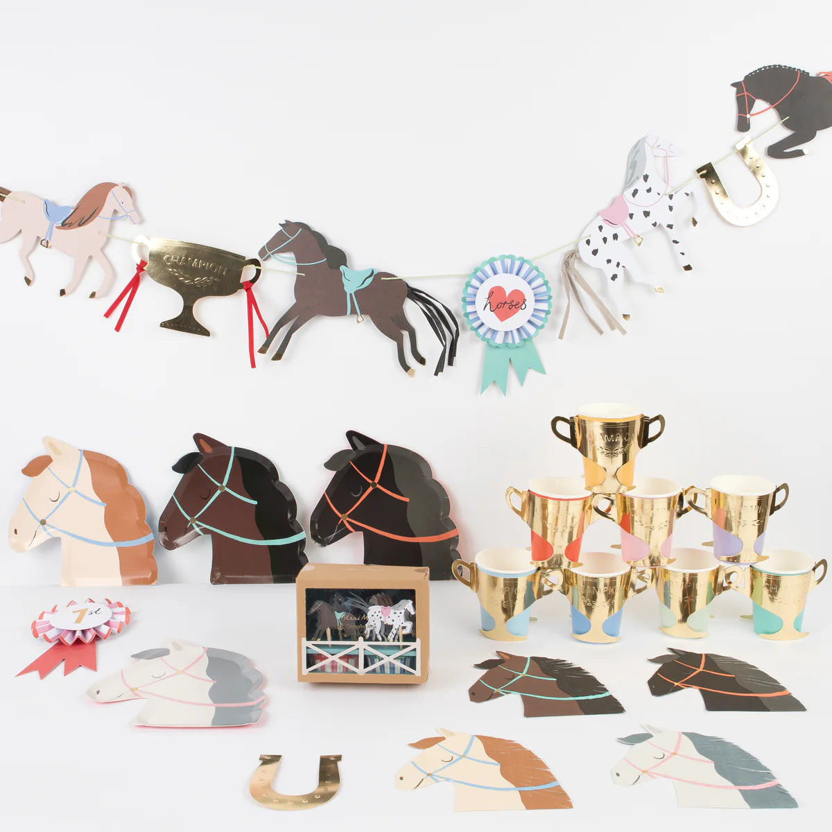 Meri Meri Horse Cupcake Kit (x24 toppers)