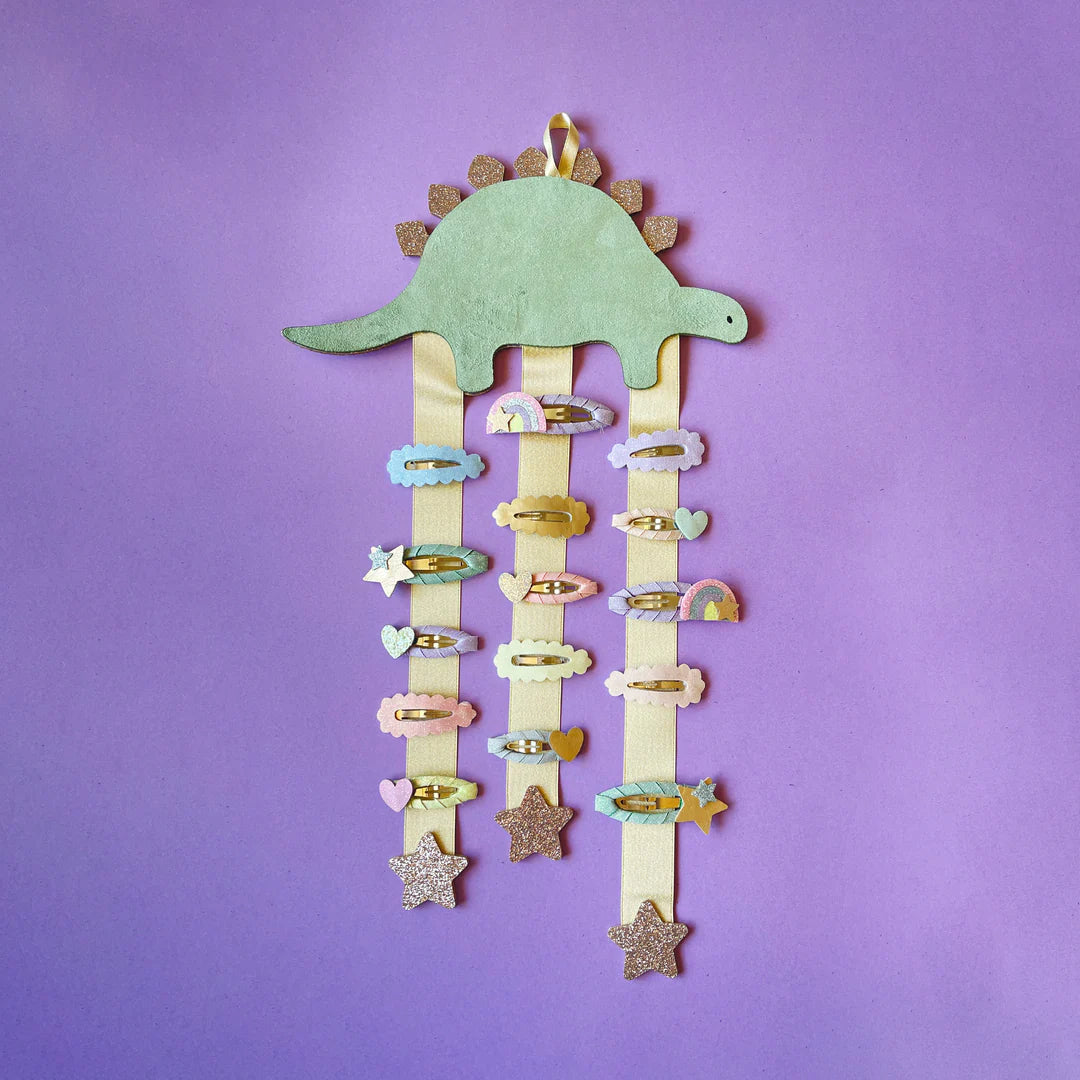 Mimi and Lula Stegosaurus Wall/Clip hanger