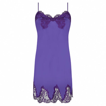 Silk Babydoll in Ocean Bleu