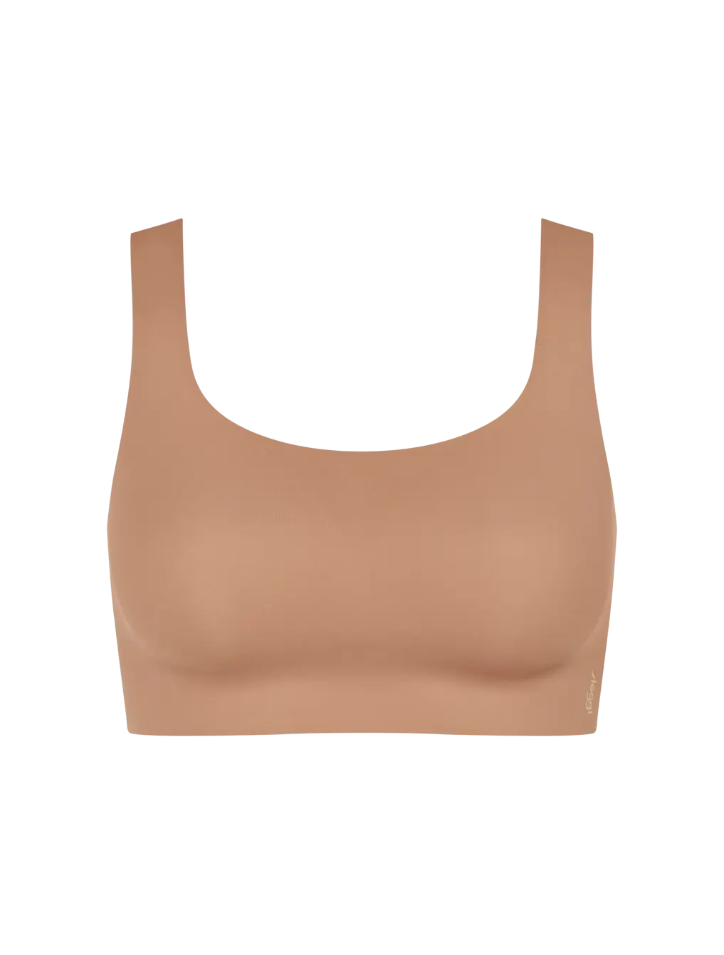 Sloggi ZERO Feel Top | Seamless Wireless Bra top | Red & Nude