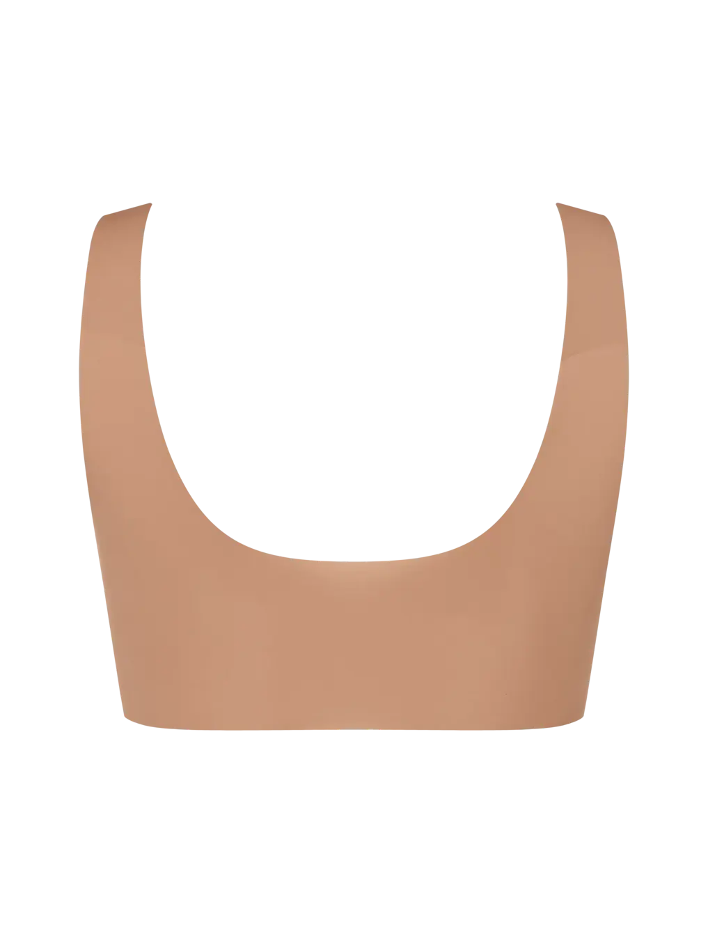 Sloggi ZERO Feel Top | Seamless Wireless Bra top | Red & Nude