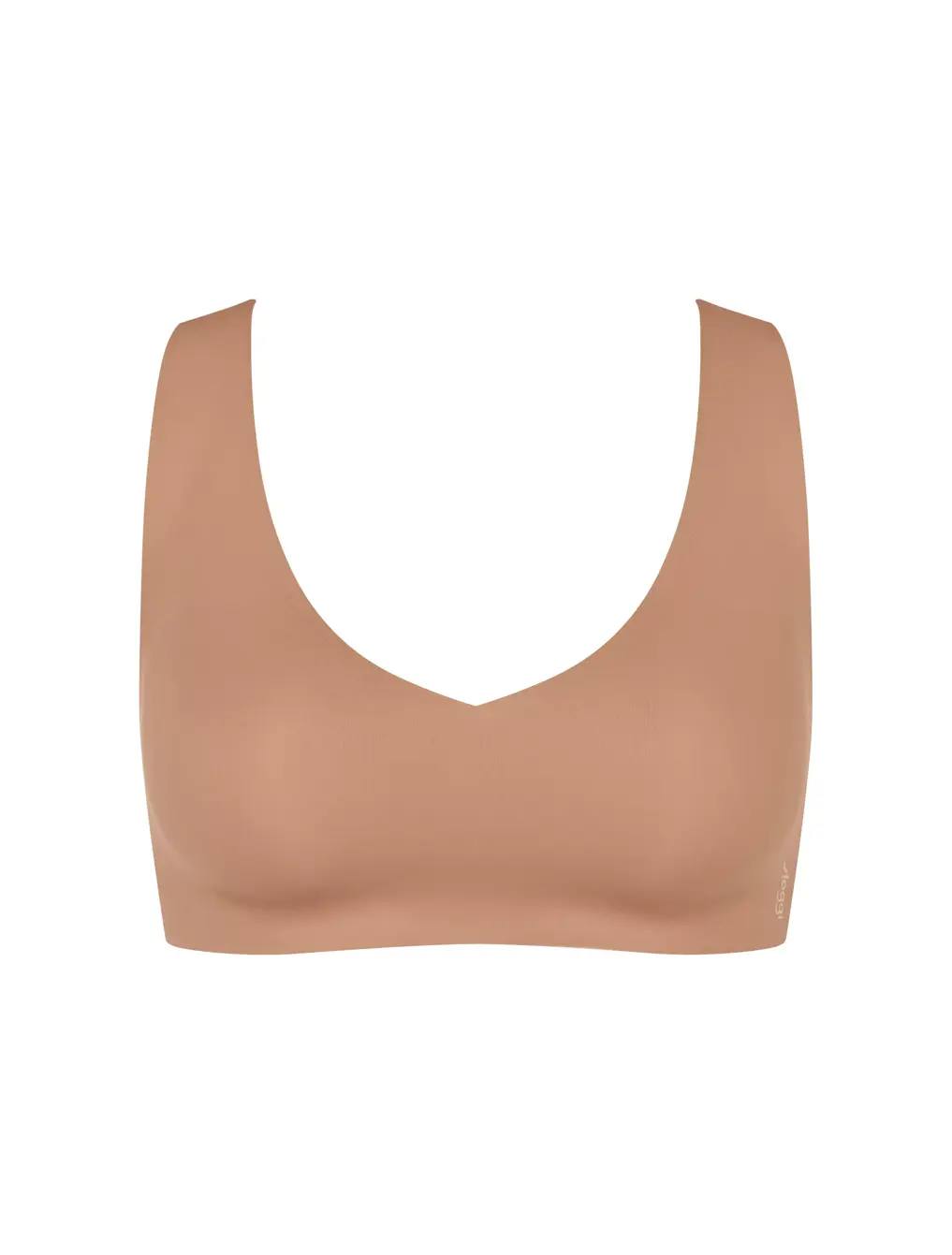 Sloggi ZERO Feel Top | Seamless Wireless Bralette | Red & Nude