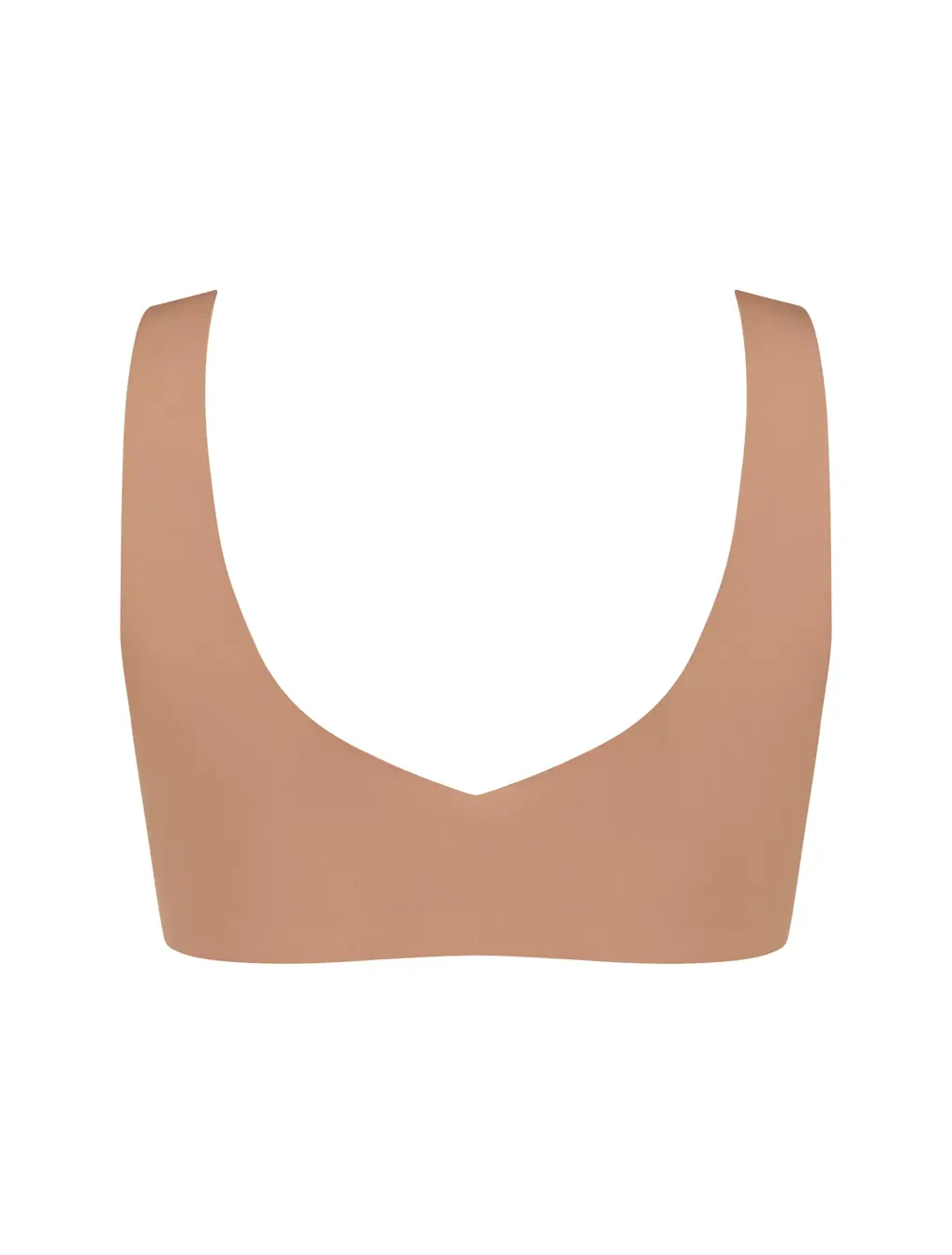 Sloggi ZERO Feel Top | Seamless Wireless Bralette | Red & Nude