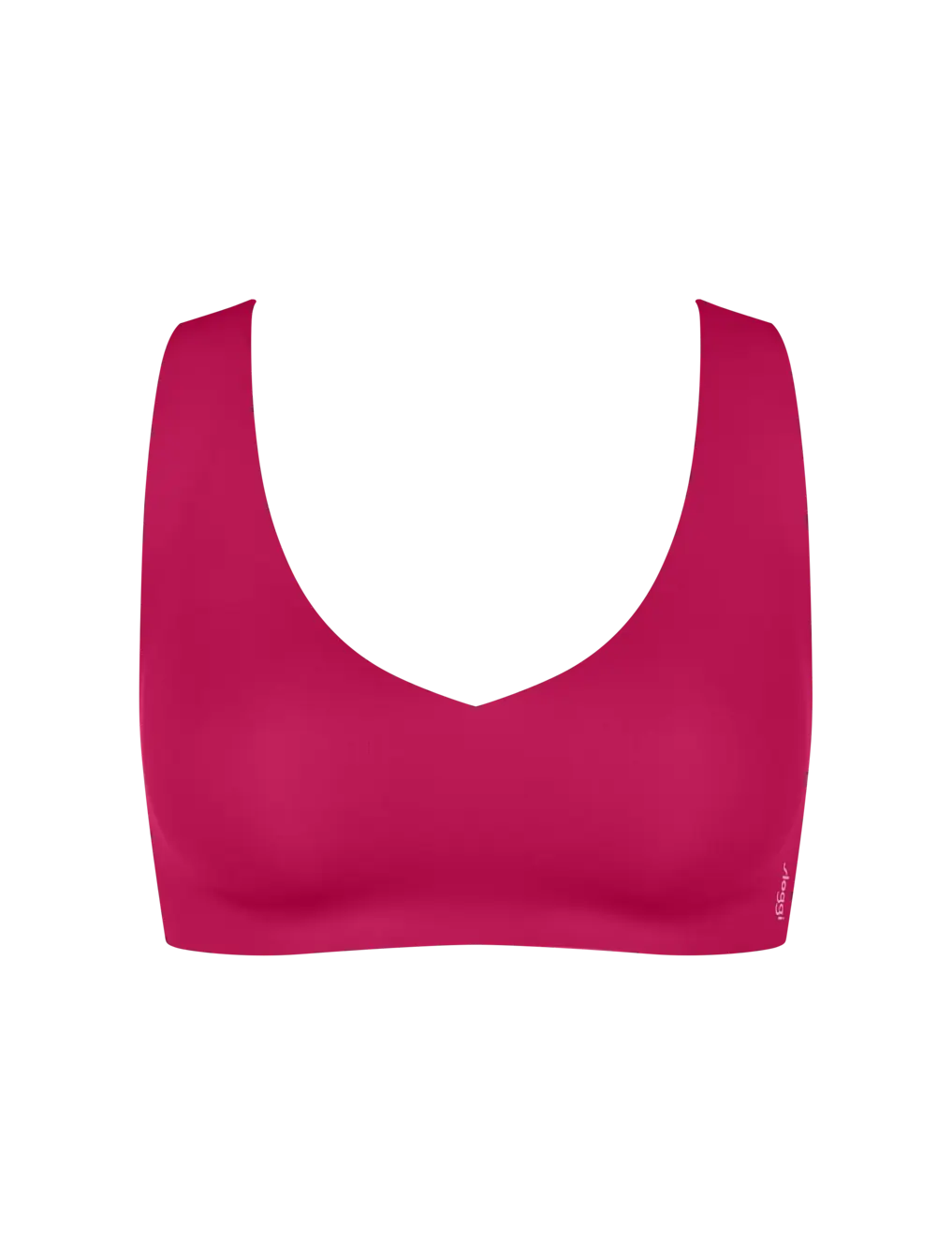 Sloggi ZERO Feel Top | Seamless Wireless Bralette | Red & Nude