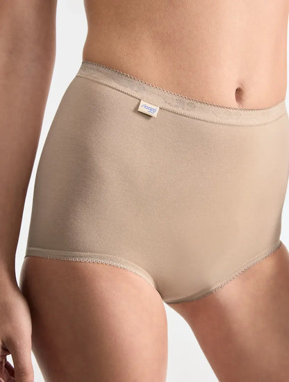 Sloggi Basic+ Maxi 3 Pack | Premium Cotton Full Briefs