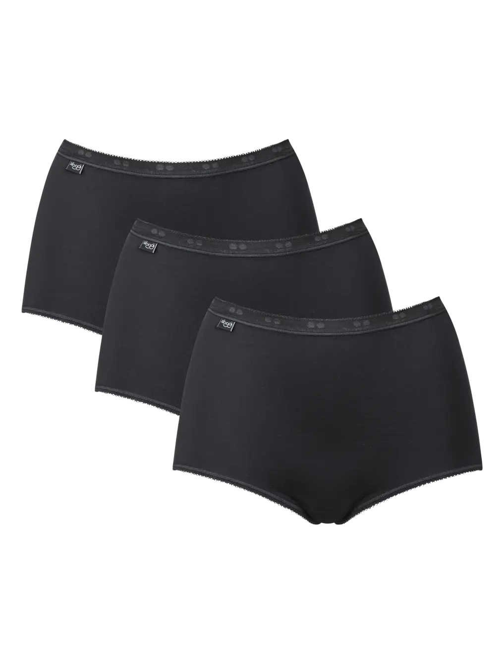 Sloggi Basic+ Maxi 3 Pack | Premium Cotton Full Briefs