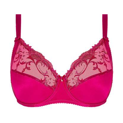 Lise Charmel Splendeur Soie Full Cup Silk Bra – Splendeur Carmin